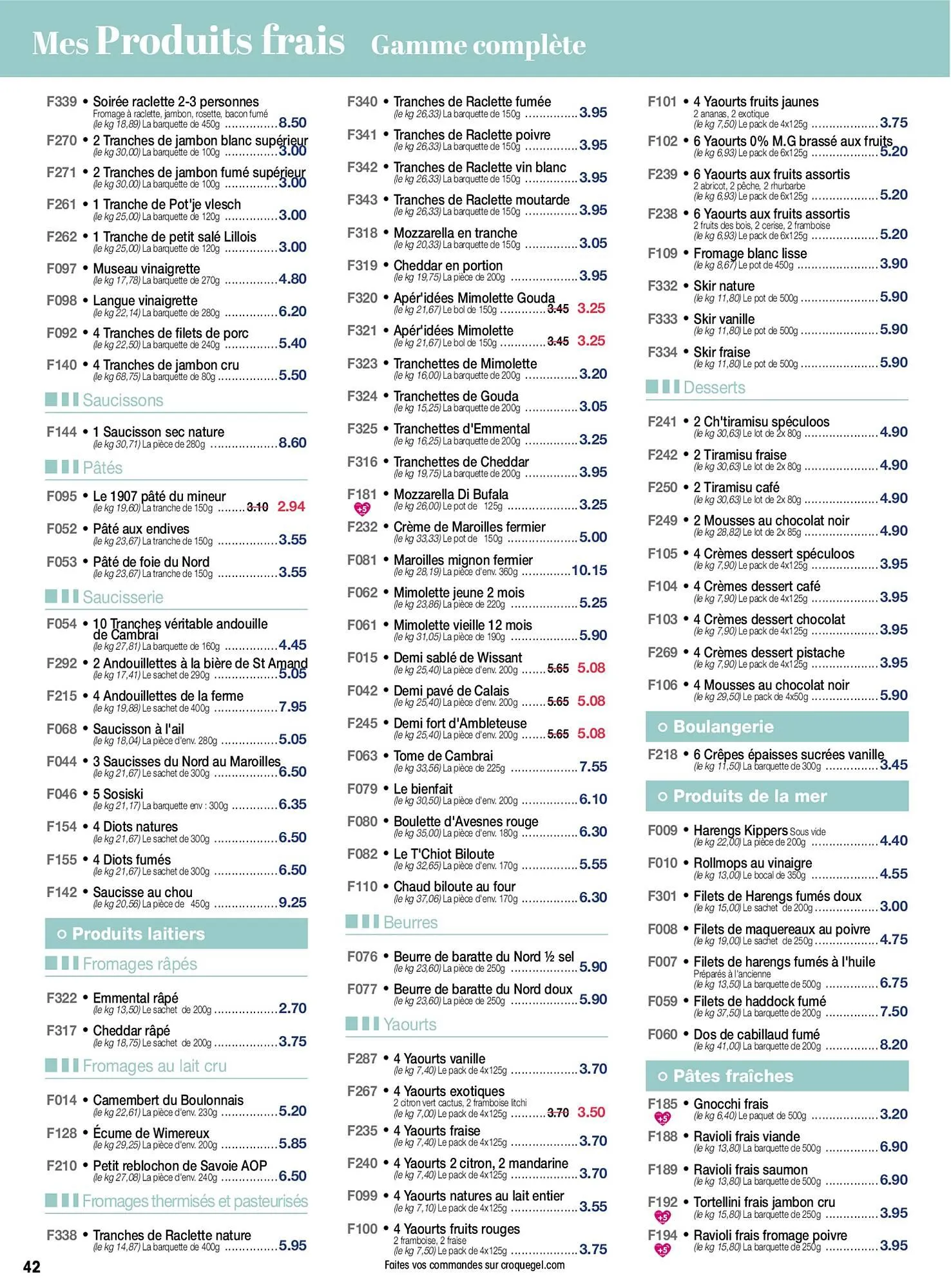Catalogue Croque Gel du 2 mars au 2 avril 2026 - Catalogue page 42