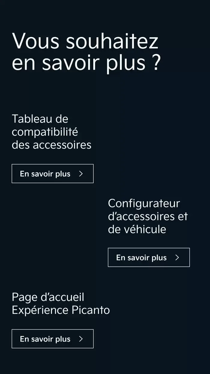 KIA Nouvelle Picanto - Accessoires du 26 septembre au 17 septembre 2025 - Catalogue page 23