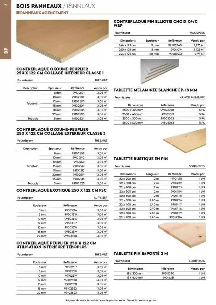 Tout faire +de 15 000 Produits du 17 décembre au 30 juin 2025 - Catalogue page 745