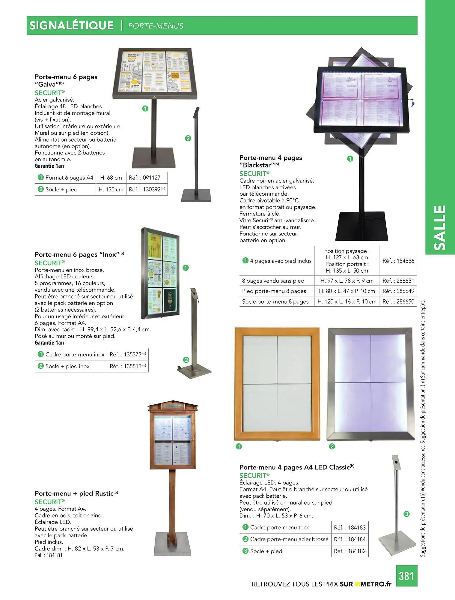 Catalogue METRO du 1 janvier au 31 décembre 2026 - Catalogue page 381