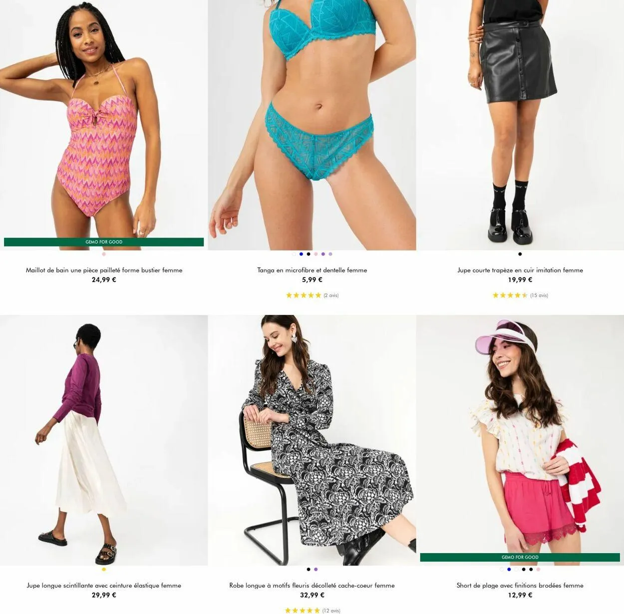 Gémo Catalogue actuel du 24 juillet au 6 août 2024 - Catalogue page 5