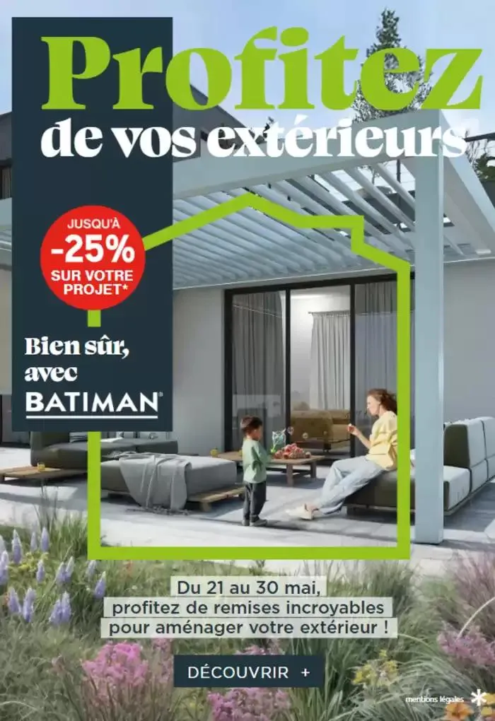 Profitez de vos extérieurs - 1