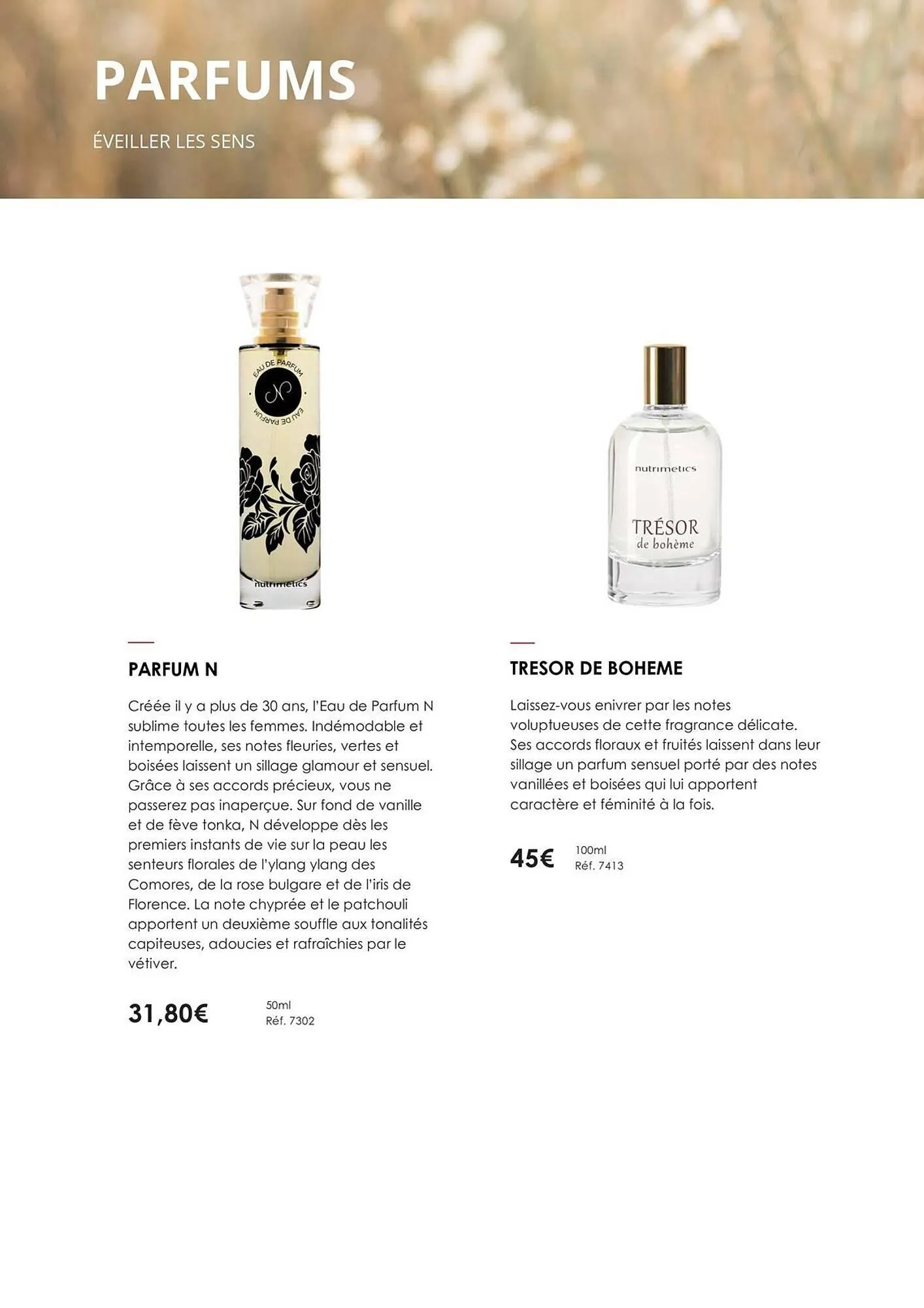 Catalogue Nutrimetics du 6 janvier au 31 décembre 2025 - Catalogue page 44