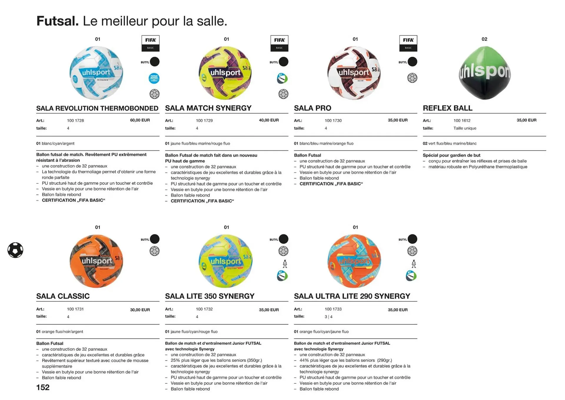 Catalogue Uhlsport du 1 mars au 31 décembre 2023 - Catalogue page 152