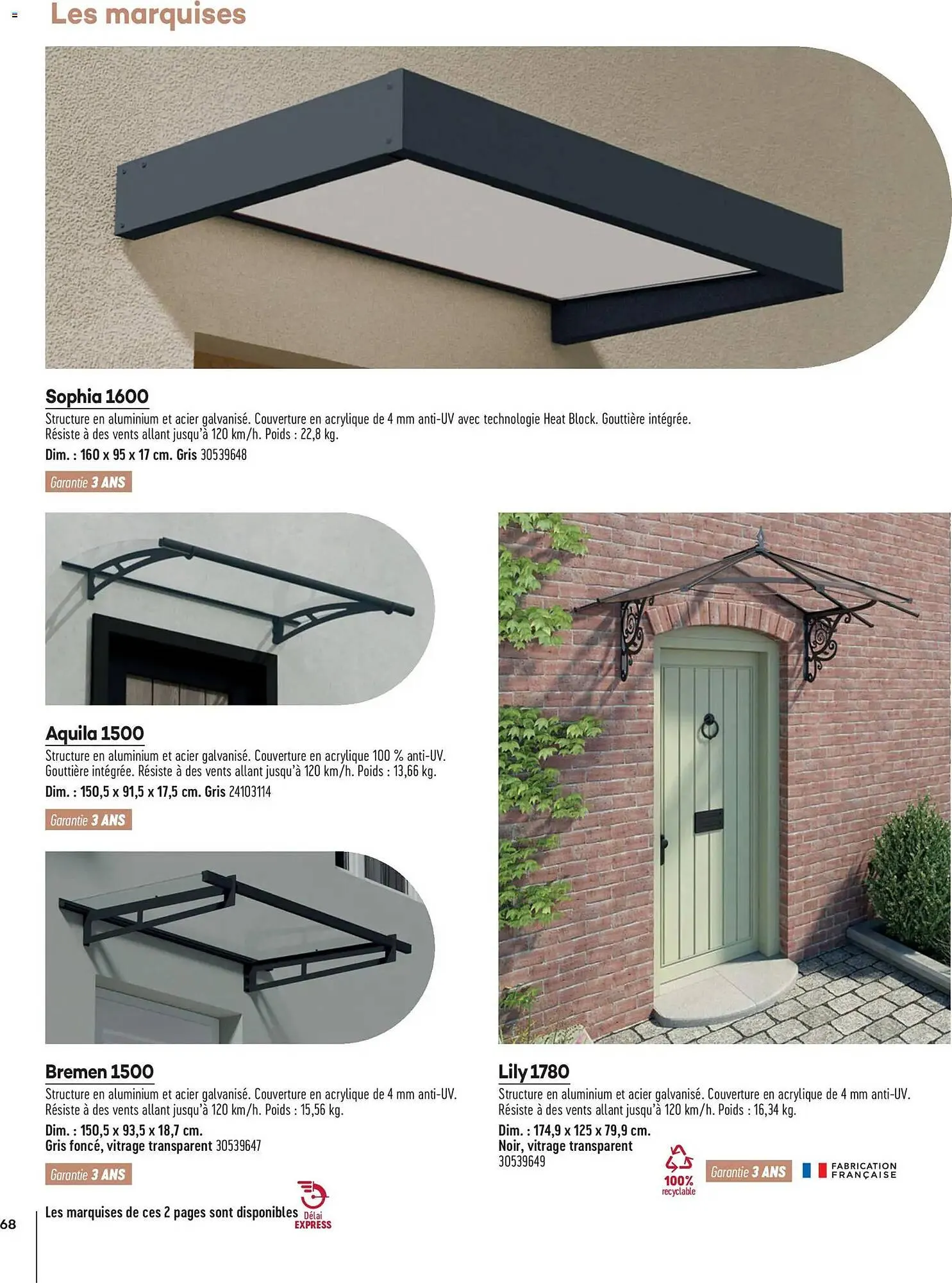 Catalogue Gedimat du 14 avril au 30 avril 2026 - Catalogue page 68