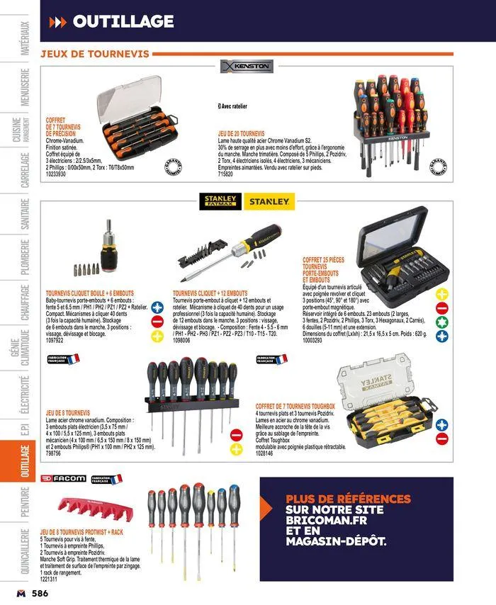 Guide produits 2024 du 15 mars au 31 décembre 2024 - Catalogue page 586
