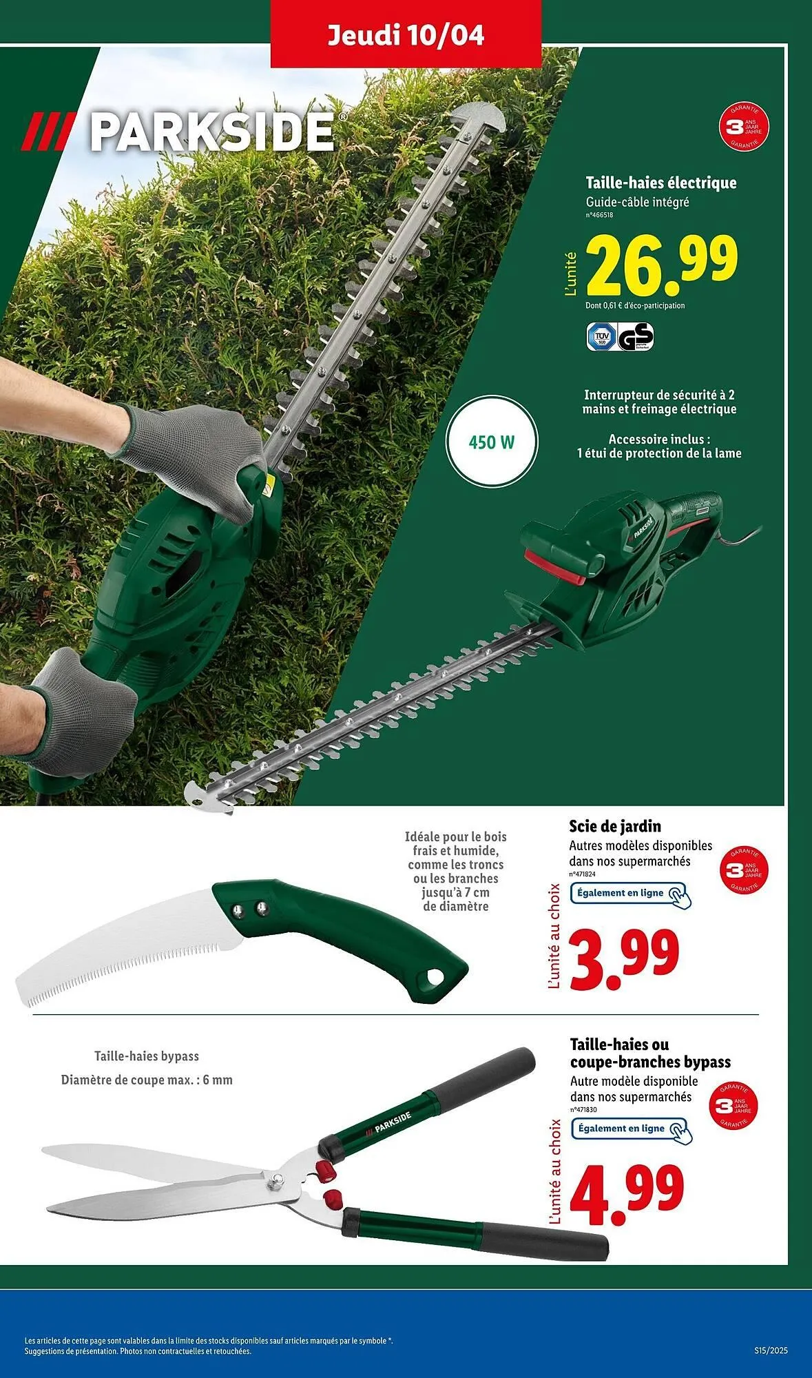 Catalogue Lidl du 7 avril au 10 avril 2025 - Catalogue page 29