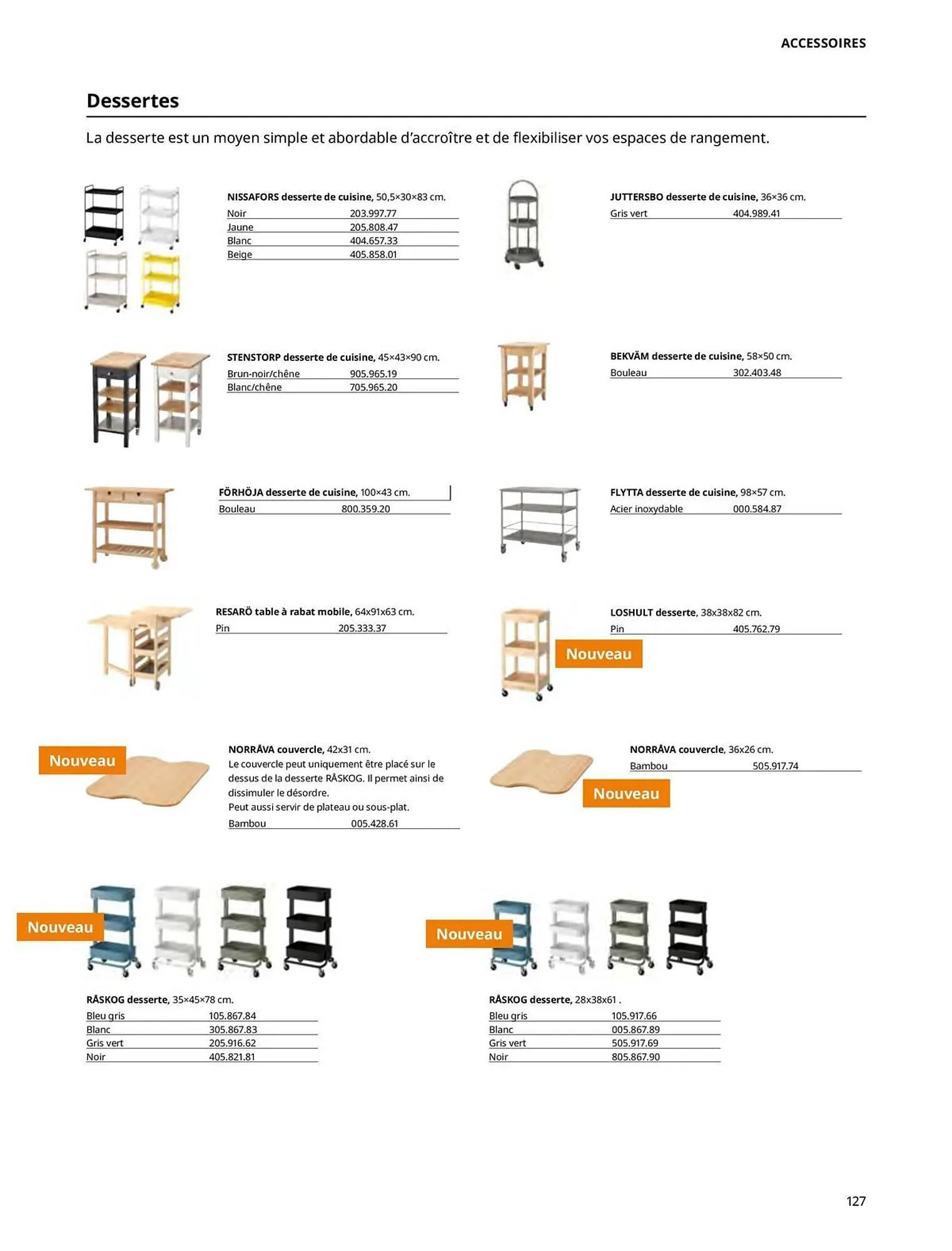 Catalogue IKEA du 29 avril au 31 décembre 2025 - Catalogue page 127