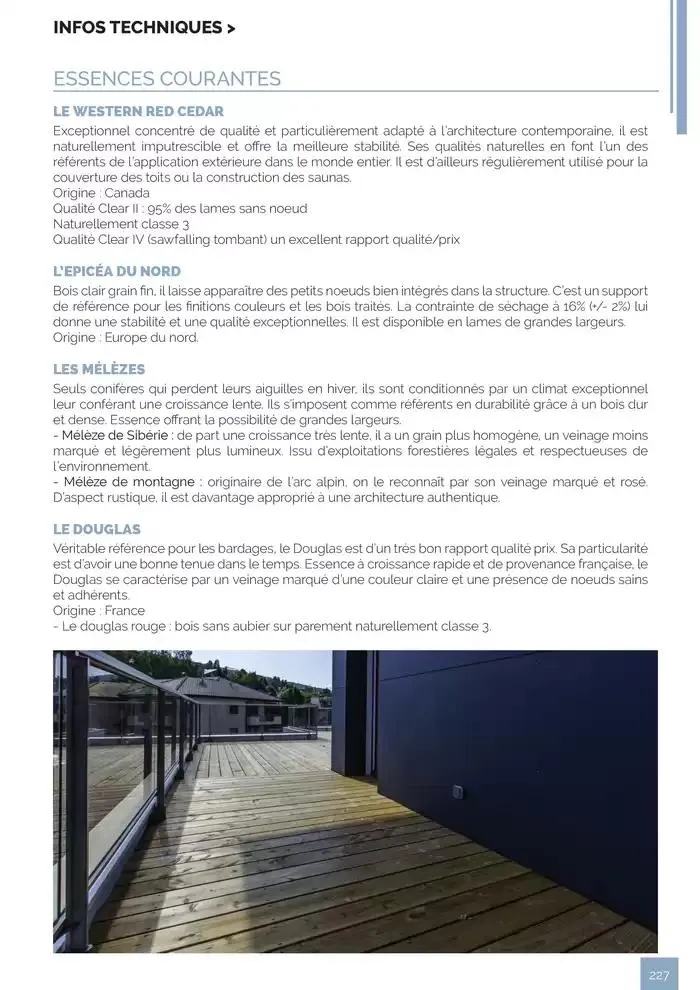 BOIS PANNEAUX 2025 2026 du 30 avril au 31 décembre 2026 - Catalogue page 227