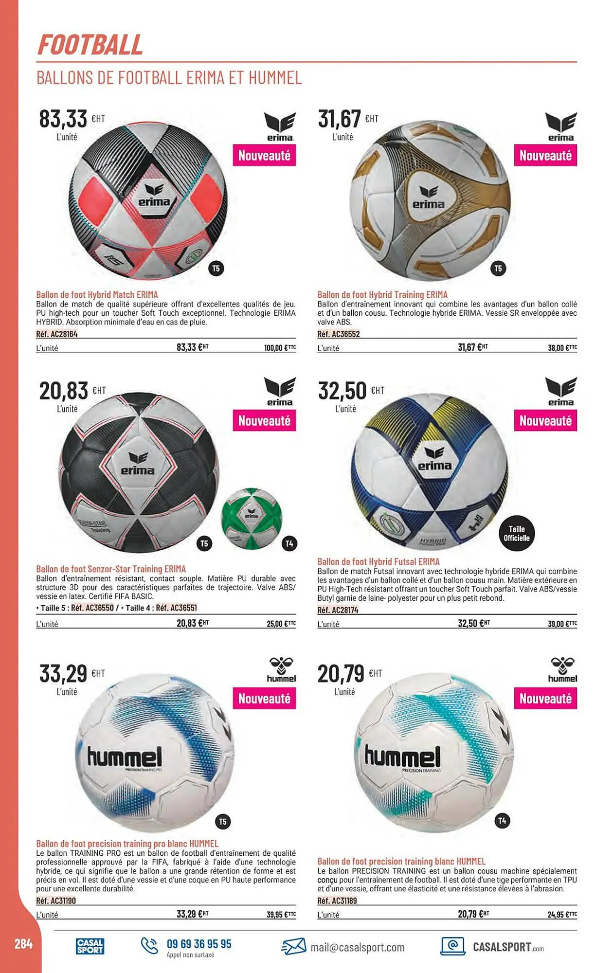 Catalogue Casal Sport du 22 janvier au 31 décembre 2026 - Catalogue page 256