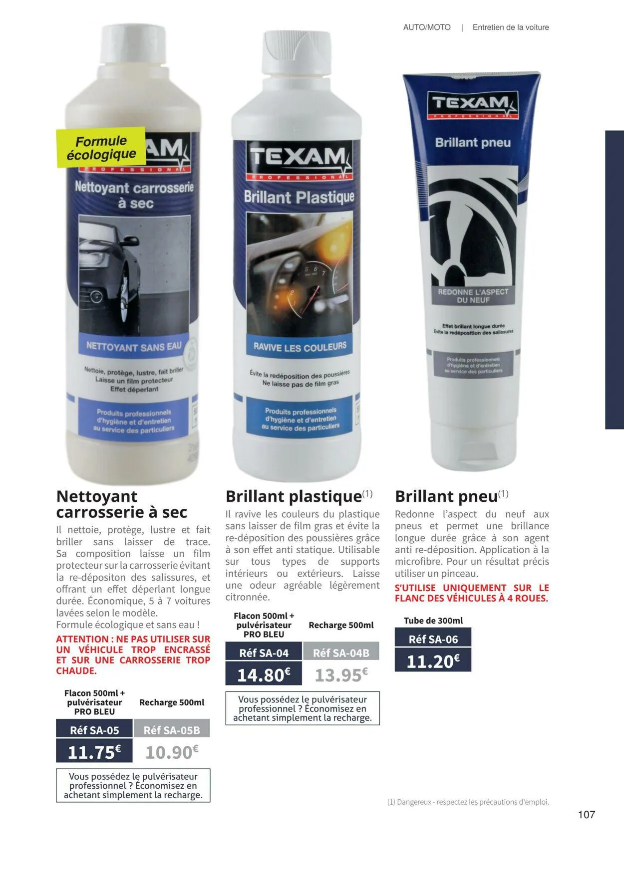 Texam du 1 octobre au 31 octobre 2023 - Catalogue page 106