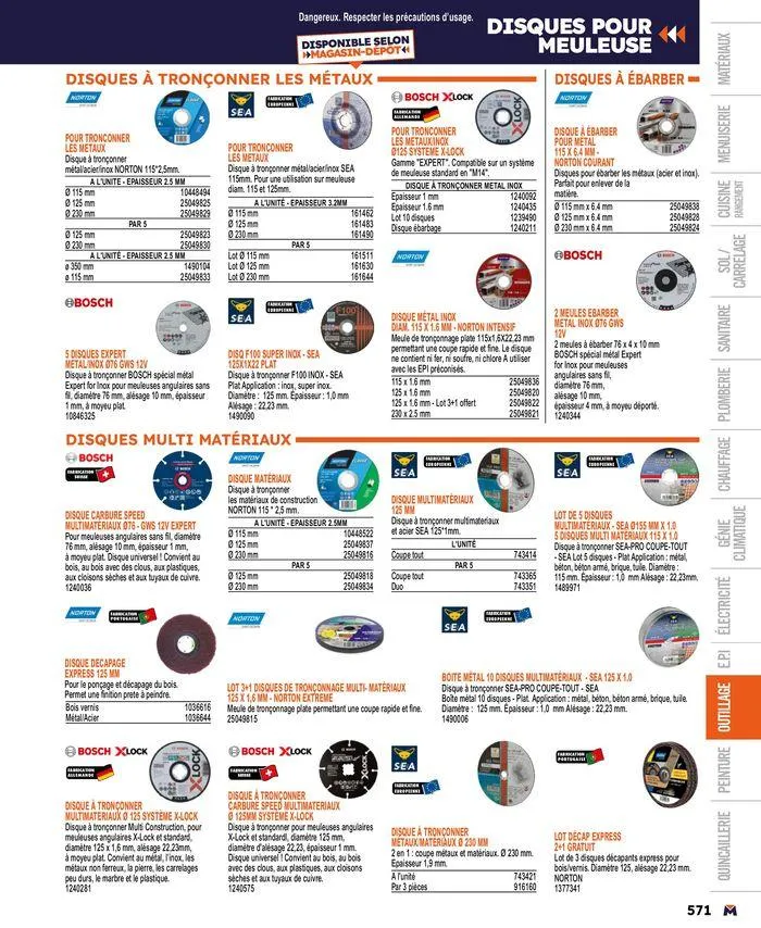 Guide produits 2024 du 15 mars au 31 décembre 2024 - Catalogue page 571