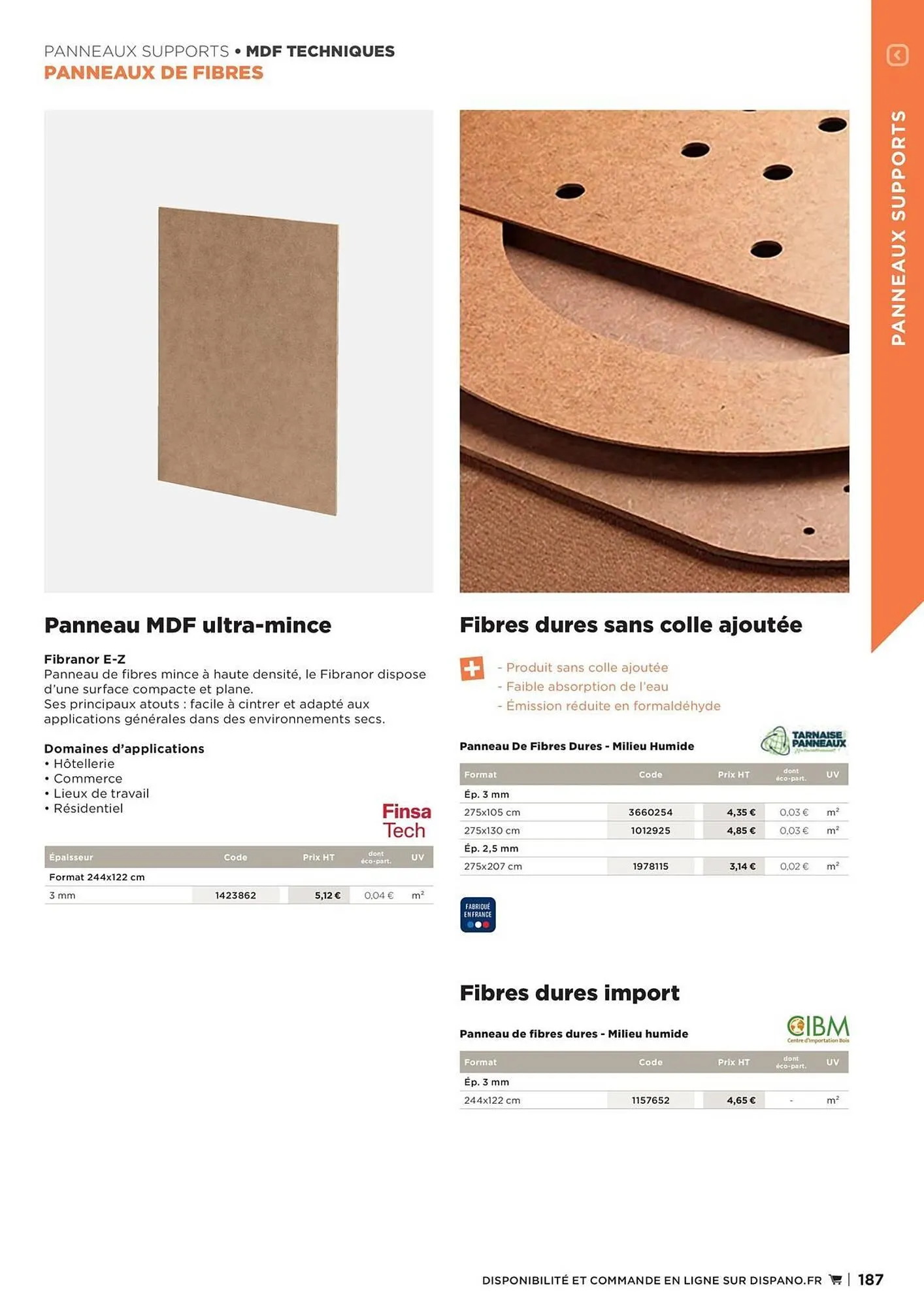Catalogue Dispano du 25 avril au 31 décembre 2025 - Catalogue page 187