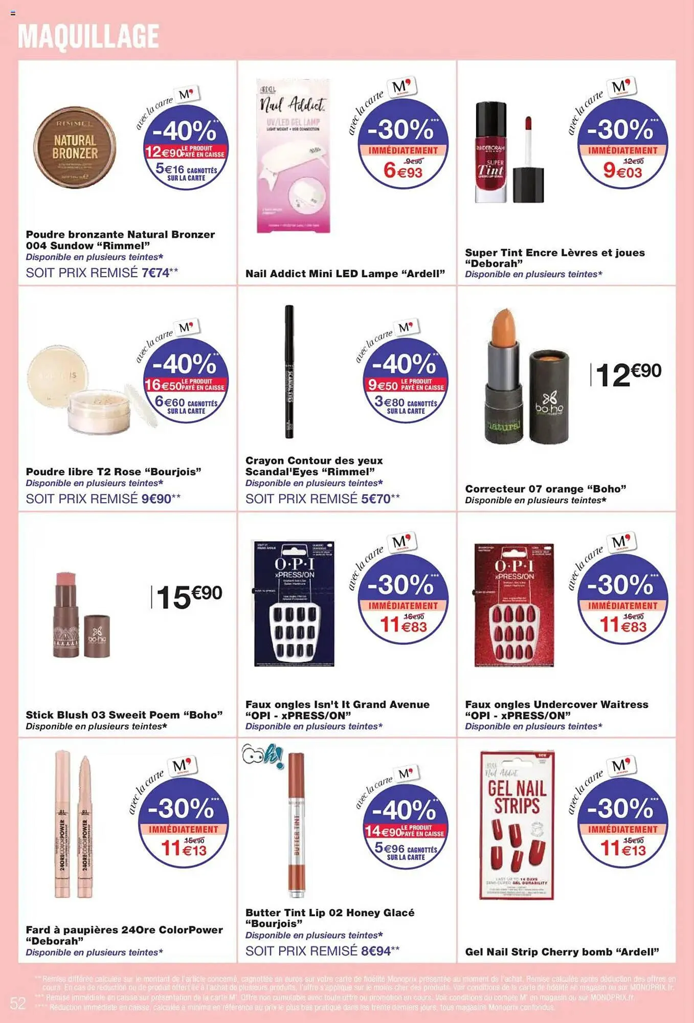 Catalogue Monoprix du 21 octobre au 2 novembre 2025 - Catalogue page 52