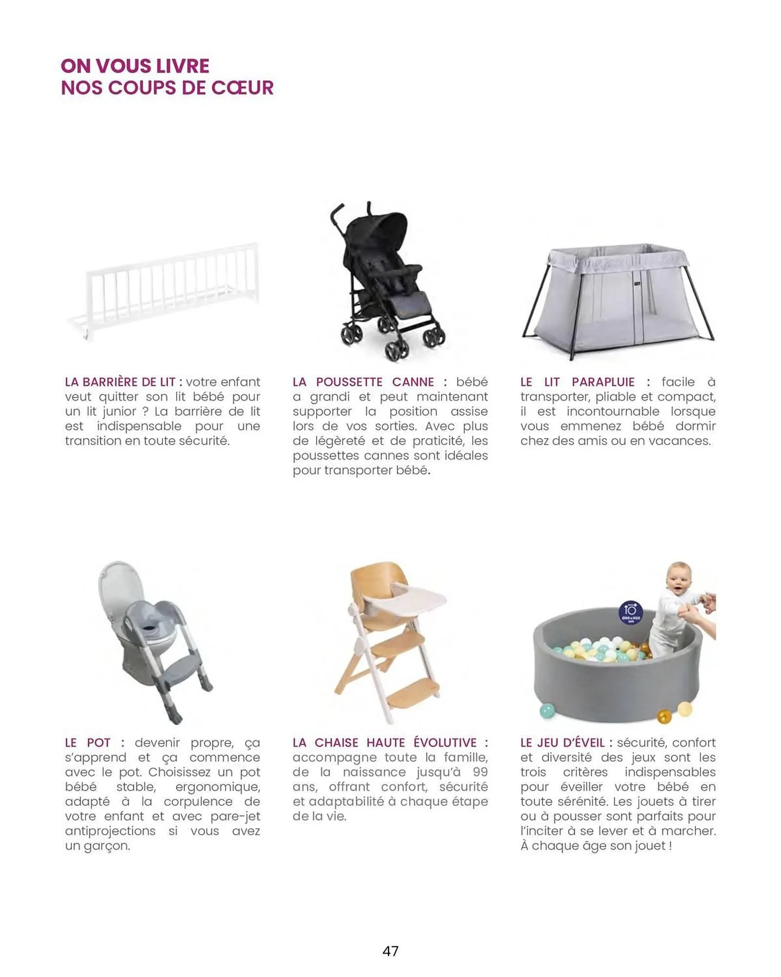 Catalogue Bébé 9 du 14 août au 31 décembre 2026 - Catalogue page 49