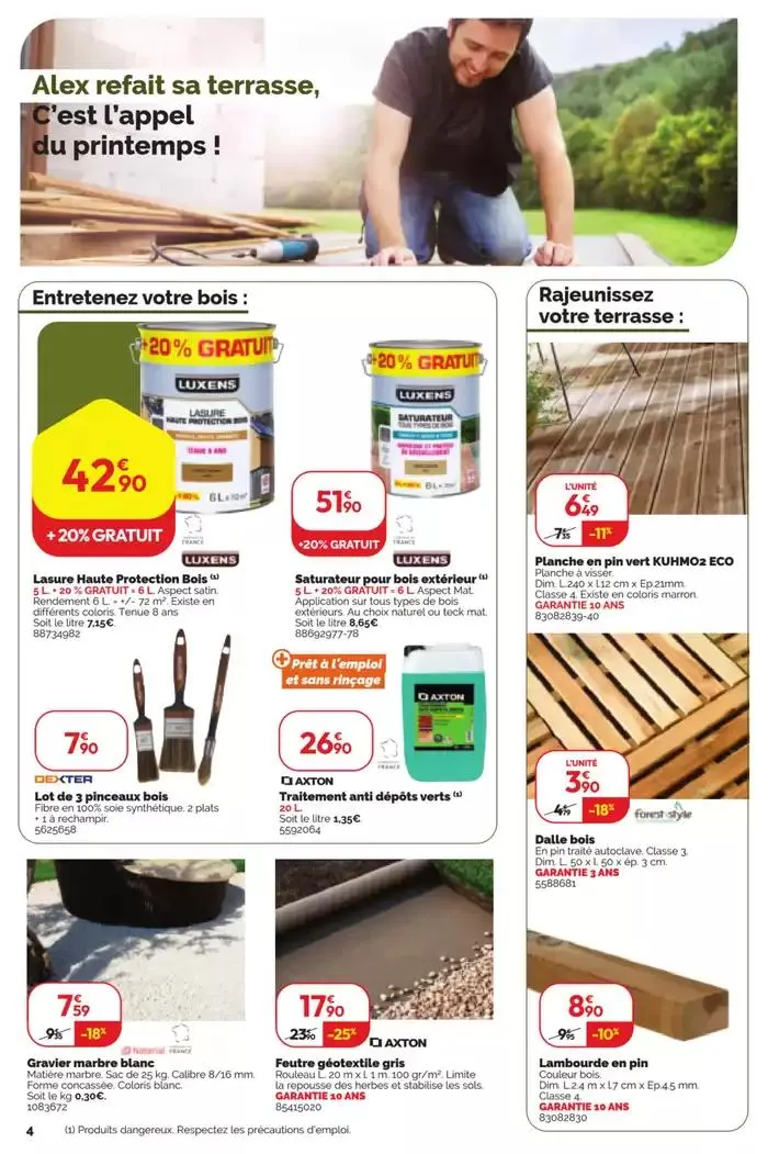 Le grand réveil de printemps du 12 mars au 1 avril 2025 - Catalogue page 4