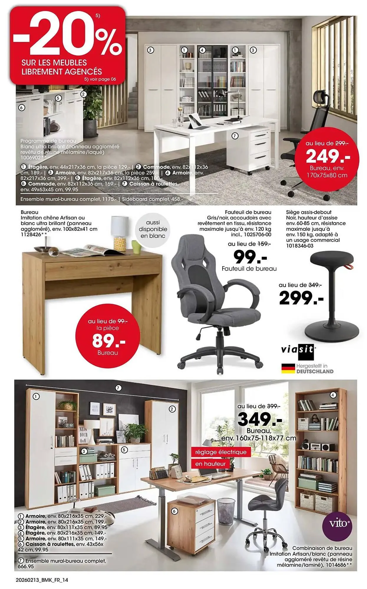 Catalogue Möbel Martin du 13 février au 28 février 2026 - Catalogue page 14