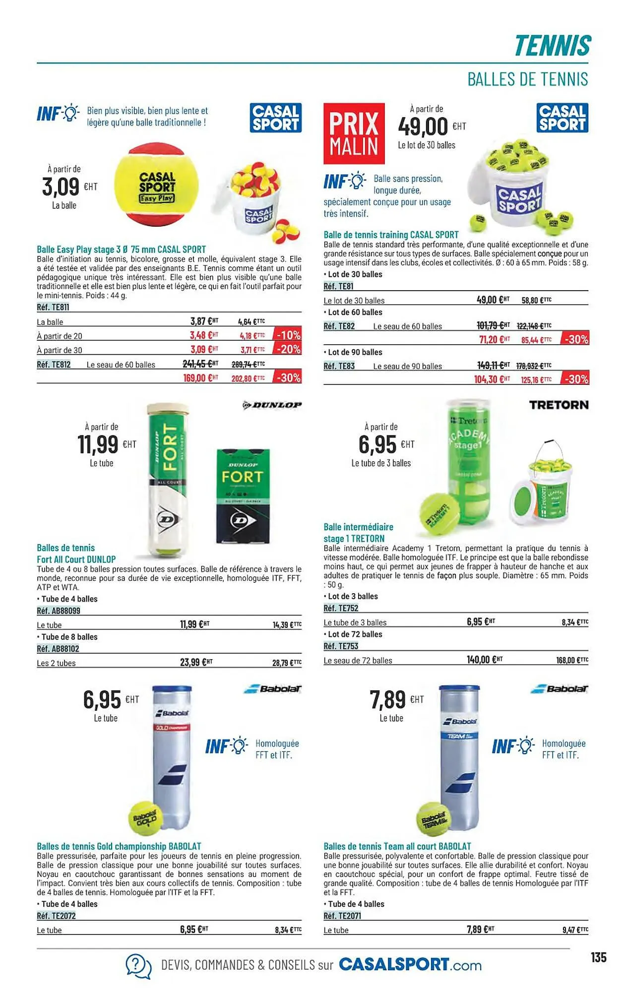 Catalogue Casal Sport du 22 janvier au 31 décembre 2026 - Catalogue page 107