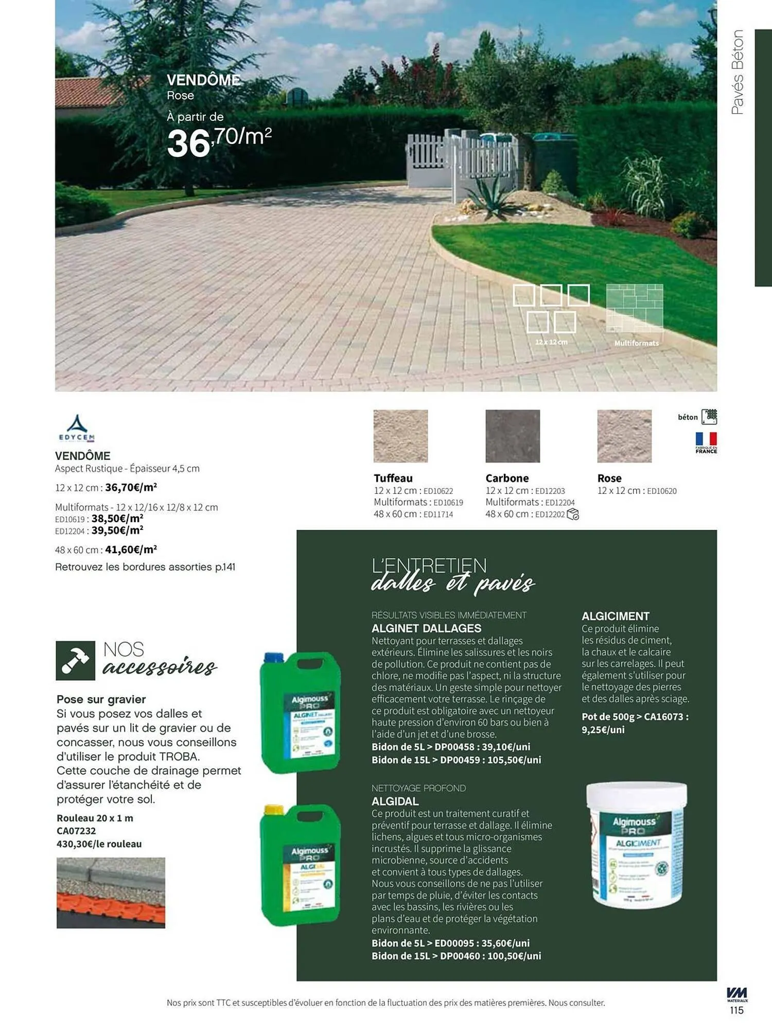Catalogue VM Matériaux du 14 mars au 20 janvier 2026 - Catalogue page 115