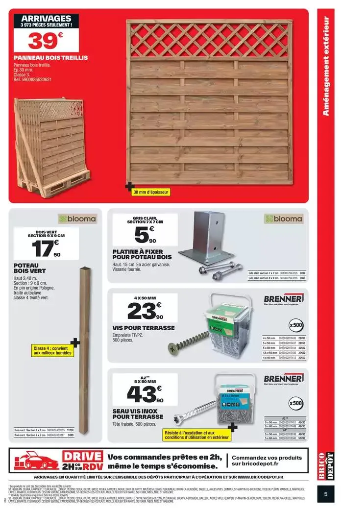 Les arrivages Brico Dépôt du 28 février au 13 mars 2025 - Catalogue page 5