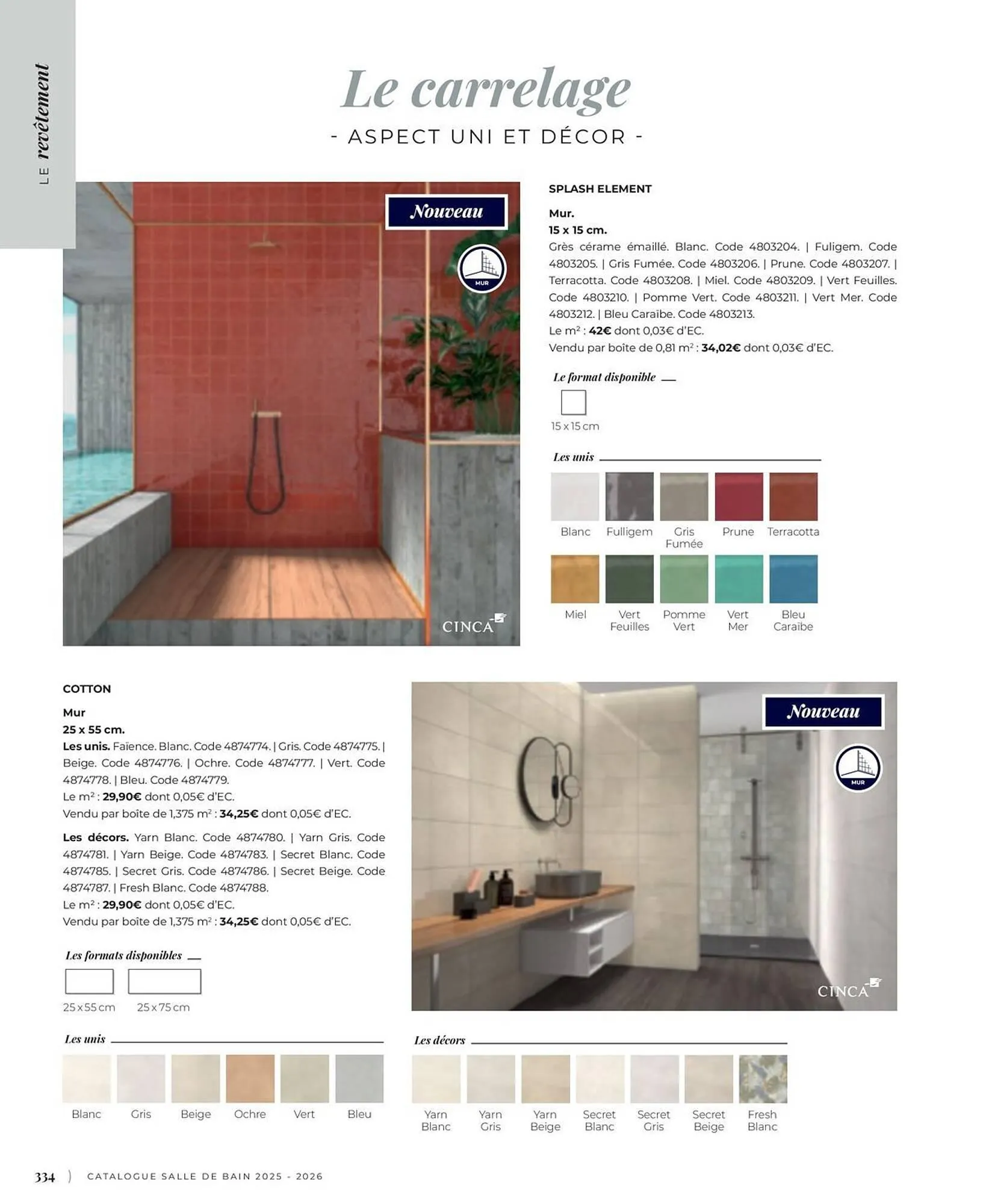 Catalogue Cedeo du 3 juin au 31 décembre 2025 - Catalogue page 334