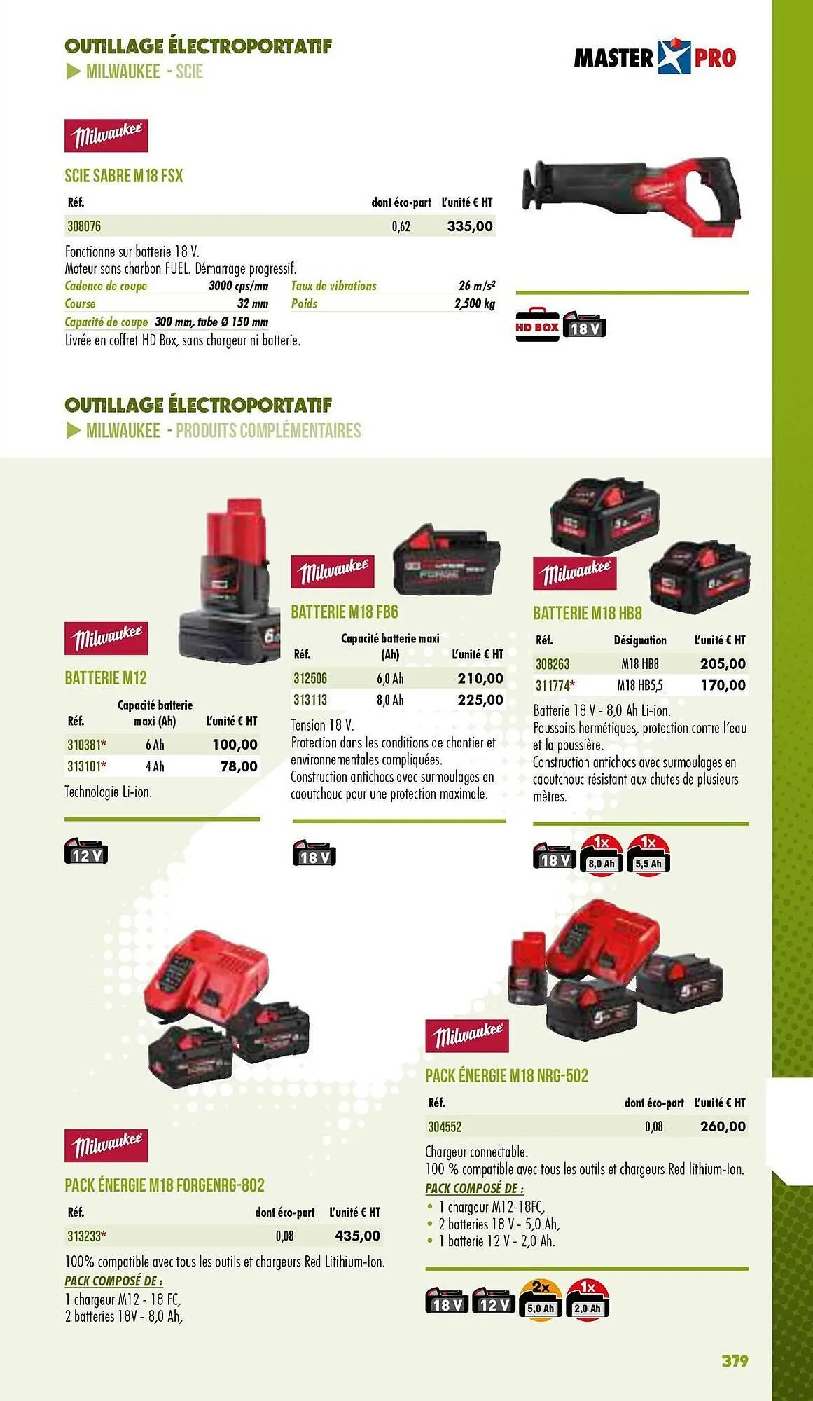 Catalogue Master Pro du 3 janvier au 31 décembre 2025 - Catalogue page 381