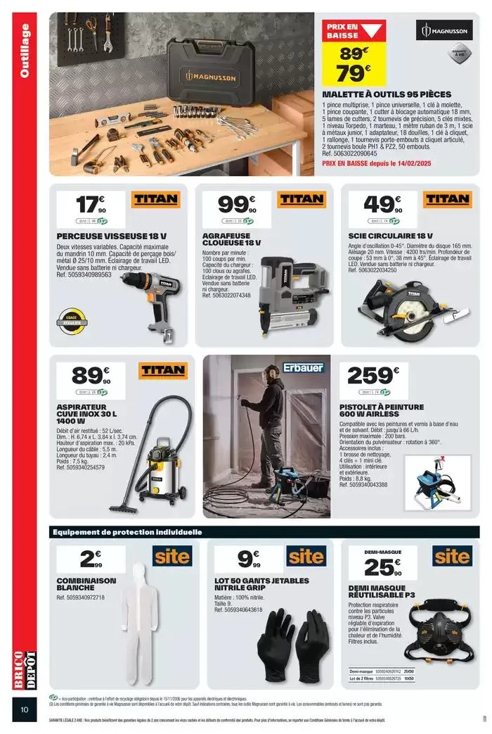 Spécial chantier intérieur ! du 28 mars au 10 avril 2025 - Catalogue page 10