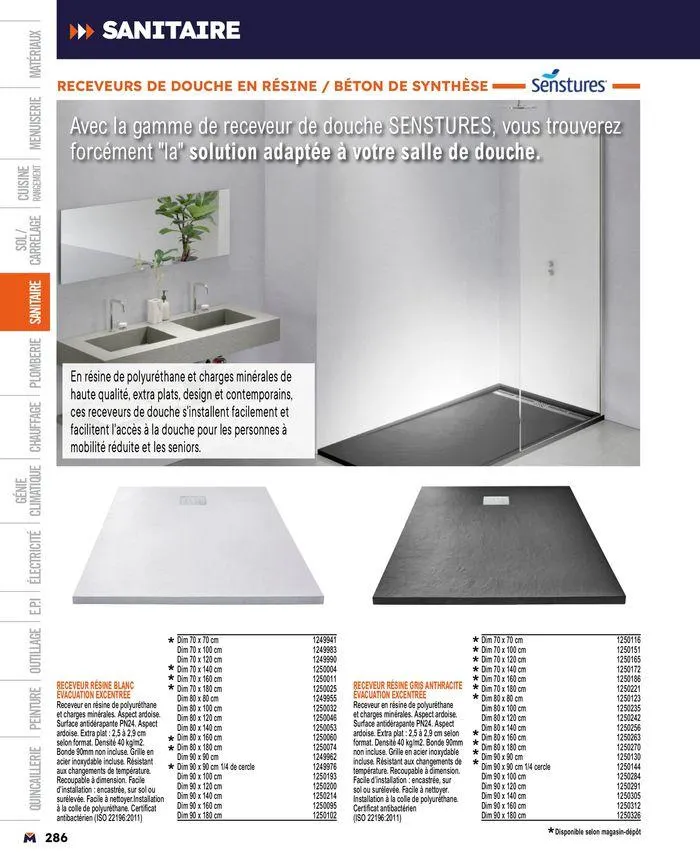 Guide produits 2024 du 15 mars au 31 décembre 2024 - Catalogue page 286