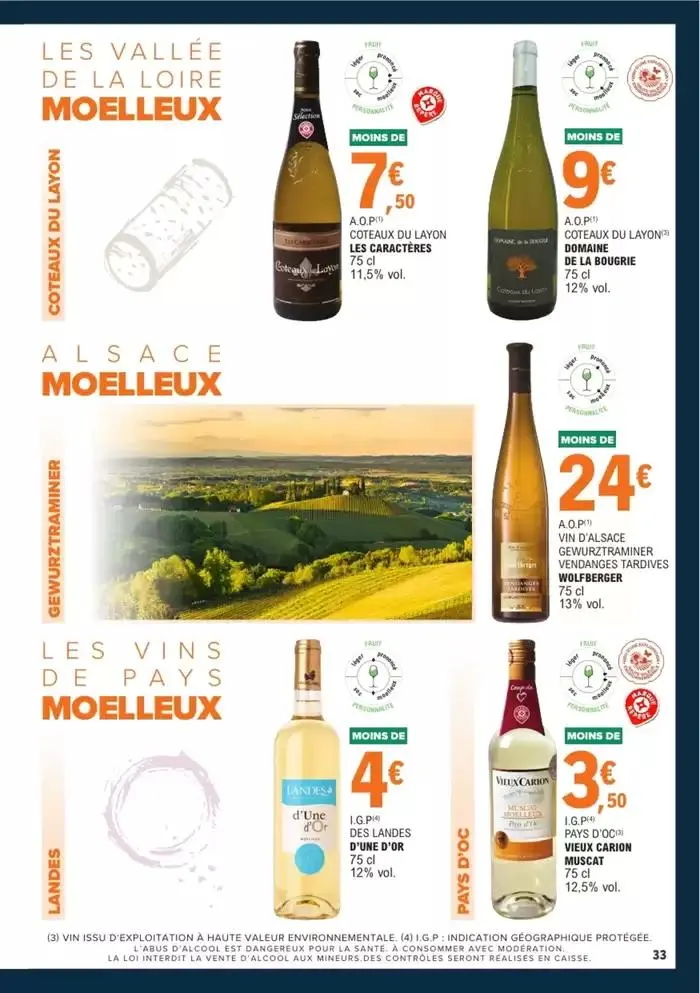 GUIDES DES VINS 2024/2025 du 1 avril au 31 décembre 2025 - Catalogue page 54