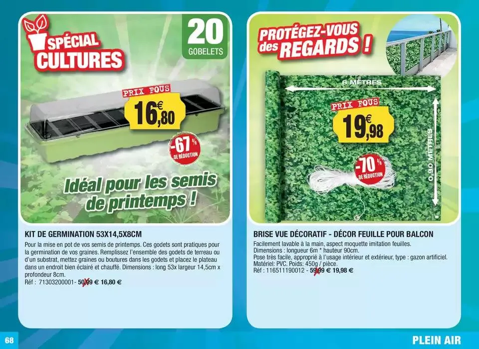 Les jours Anniversaire ! du 11 avril au 31 décembre 2025 - Catalogue page 68