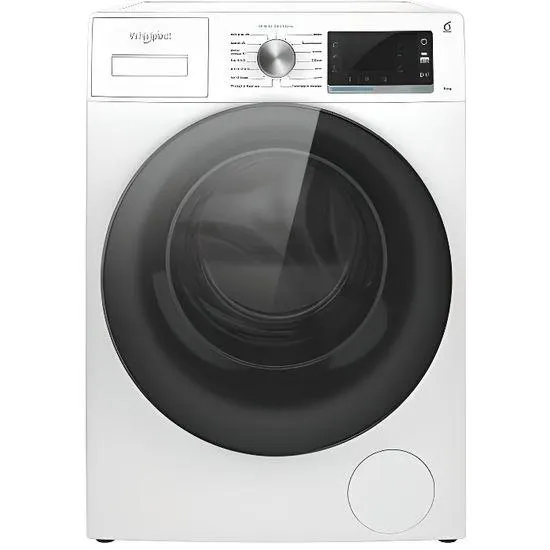 Lave linge hublot WHIRLPOOL W6W845WBFR Blanc