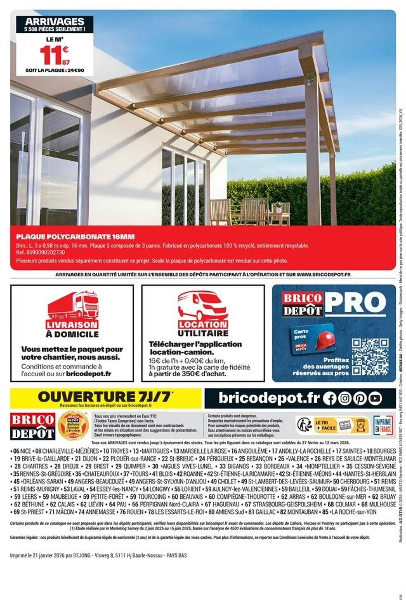 Catalogue Brico Dépôt du 27 février au 12 mars 2026 - Catalogue page 16