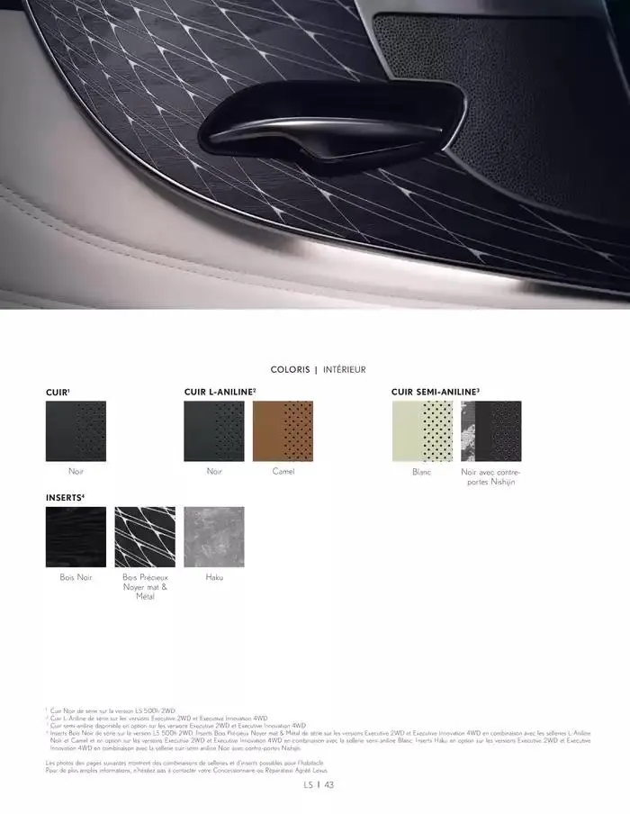 Lexus LS du 27 mars au 27 mars 2026 - Catalogue page 43