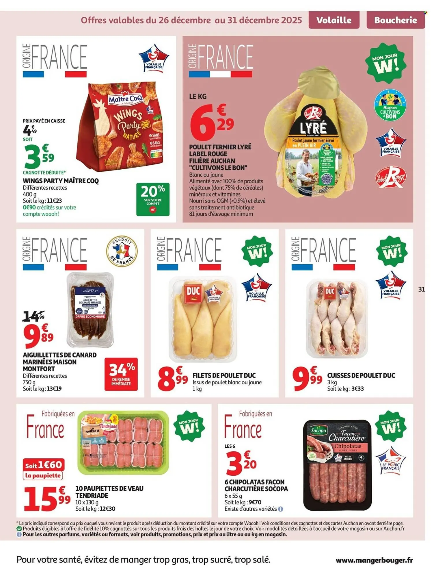 Catalogue Auchan du 26 décembre au 4 janvier 2026 - Catalogue page 31