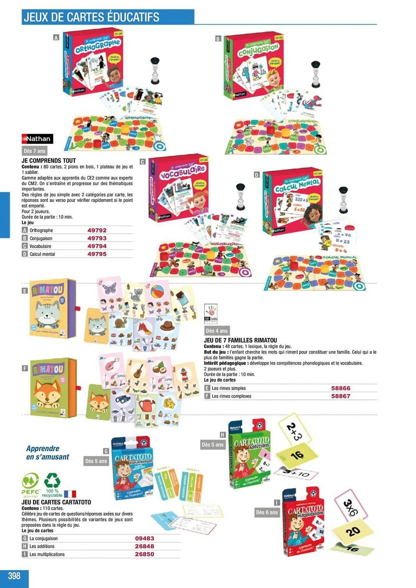 Catalogue Majuscule du 4 mars au 31 décembre 2025 - Catalogue page 422