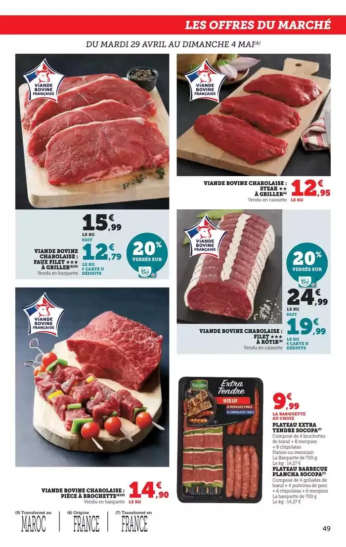 Catalogue Super U du 29 avril au 11 mai 2025 - Catalogue page 49