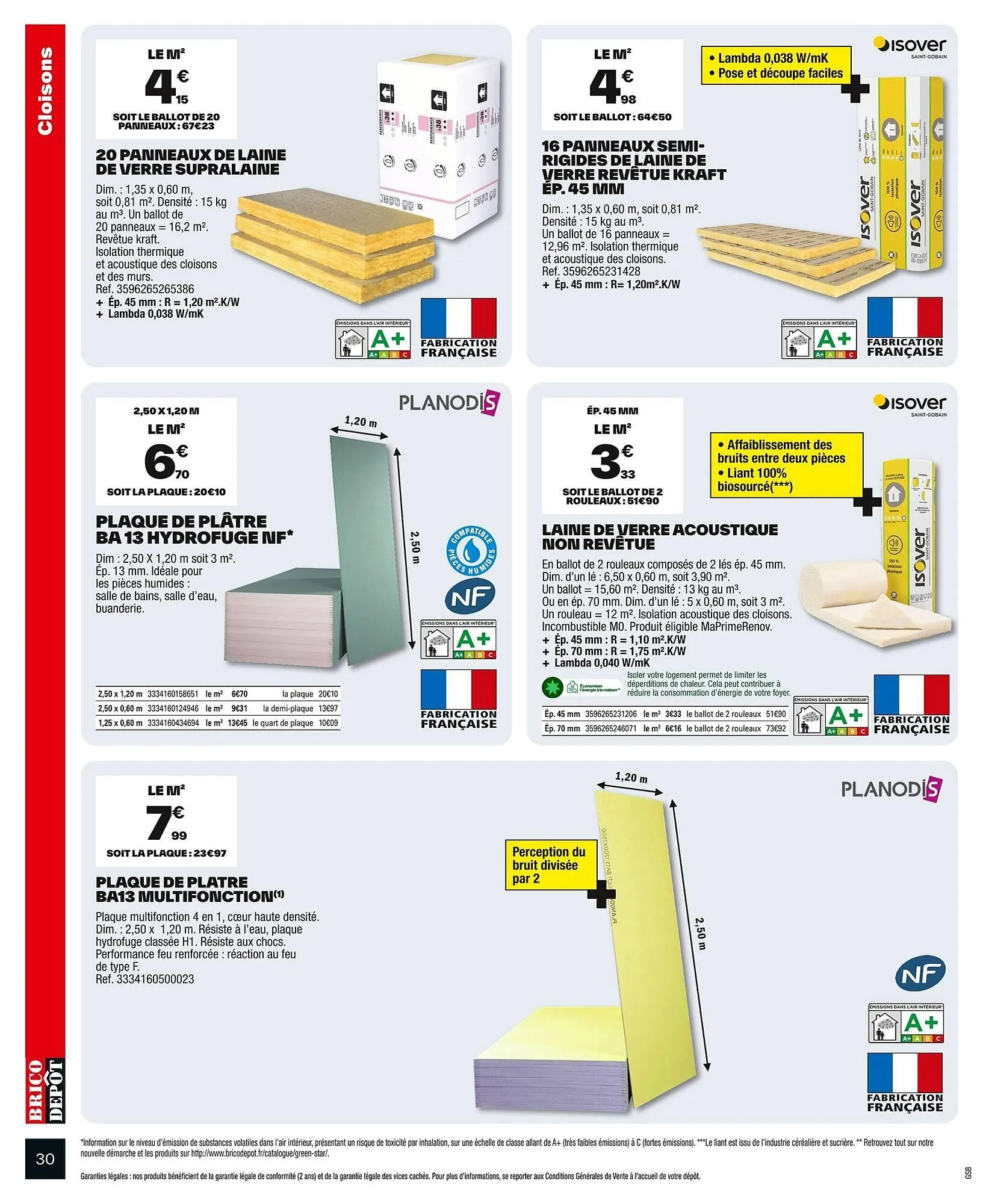 Catalogue Brico Dépôt du 20 juin au 3 juillet 2025 - Catalogue page 30