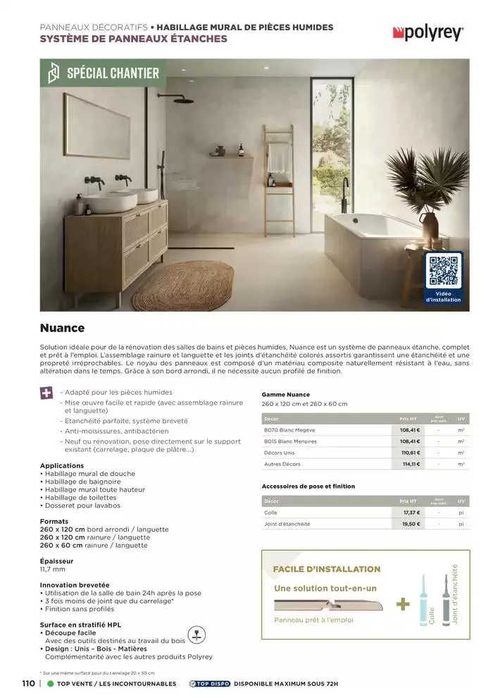 Catalogue 2025 Agenceurs du 25 avril au 31 décembre 2025 - Catalogue page 110