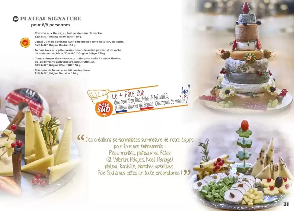 CARTE TRAITEUR 2025 du 3 janvier au 29 novembre 2025 - Catalogue page 24