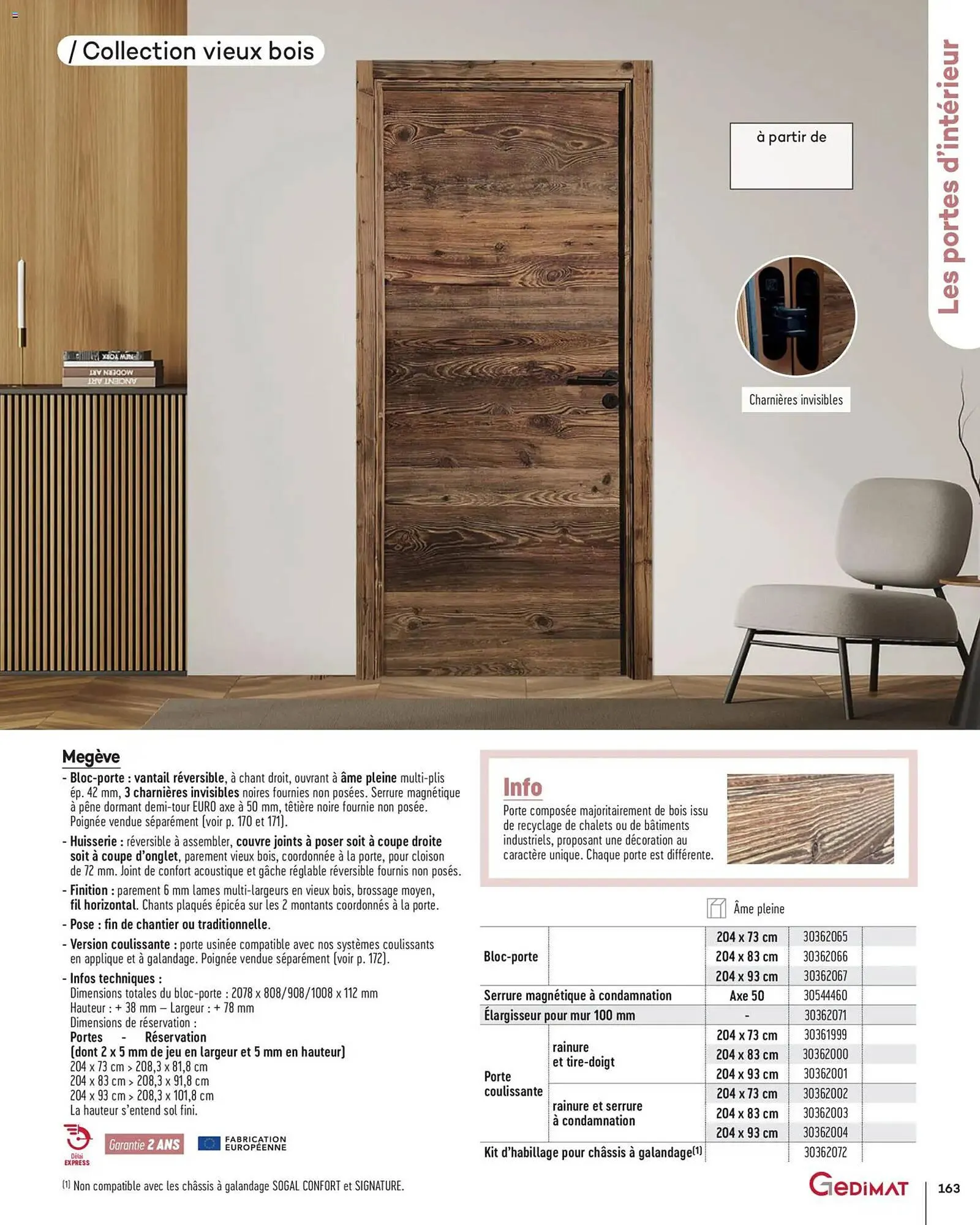 Catalogue Gedimat du 14 avril au 30 avril 2026 - Catalogue page 163