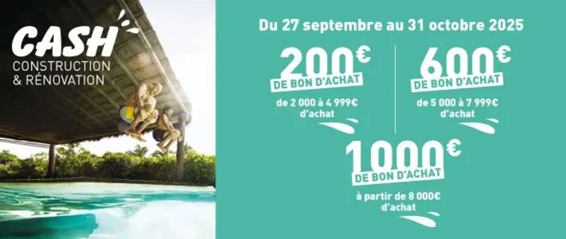 Catalogue Cash Piscines - 1