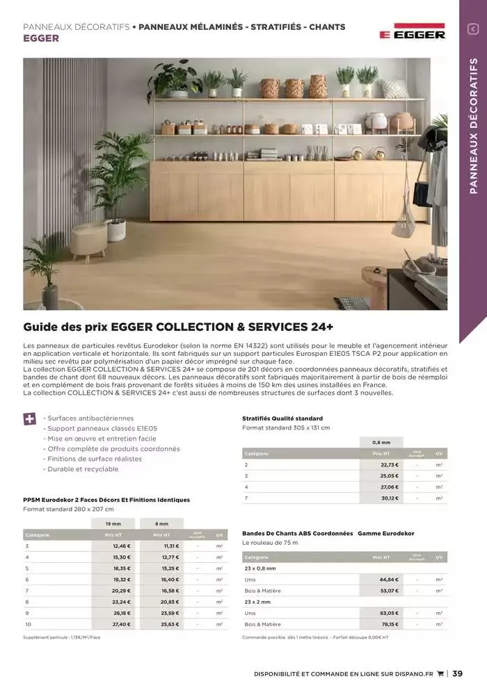 Catalogue 2025 Agenceurs du 25 avril au 31 décembre 2025 - Catalogue page 39