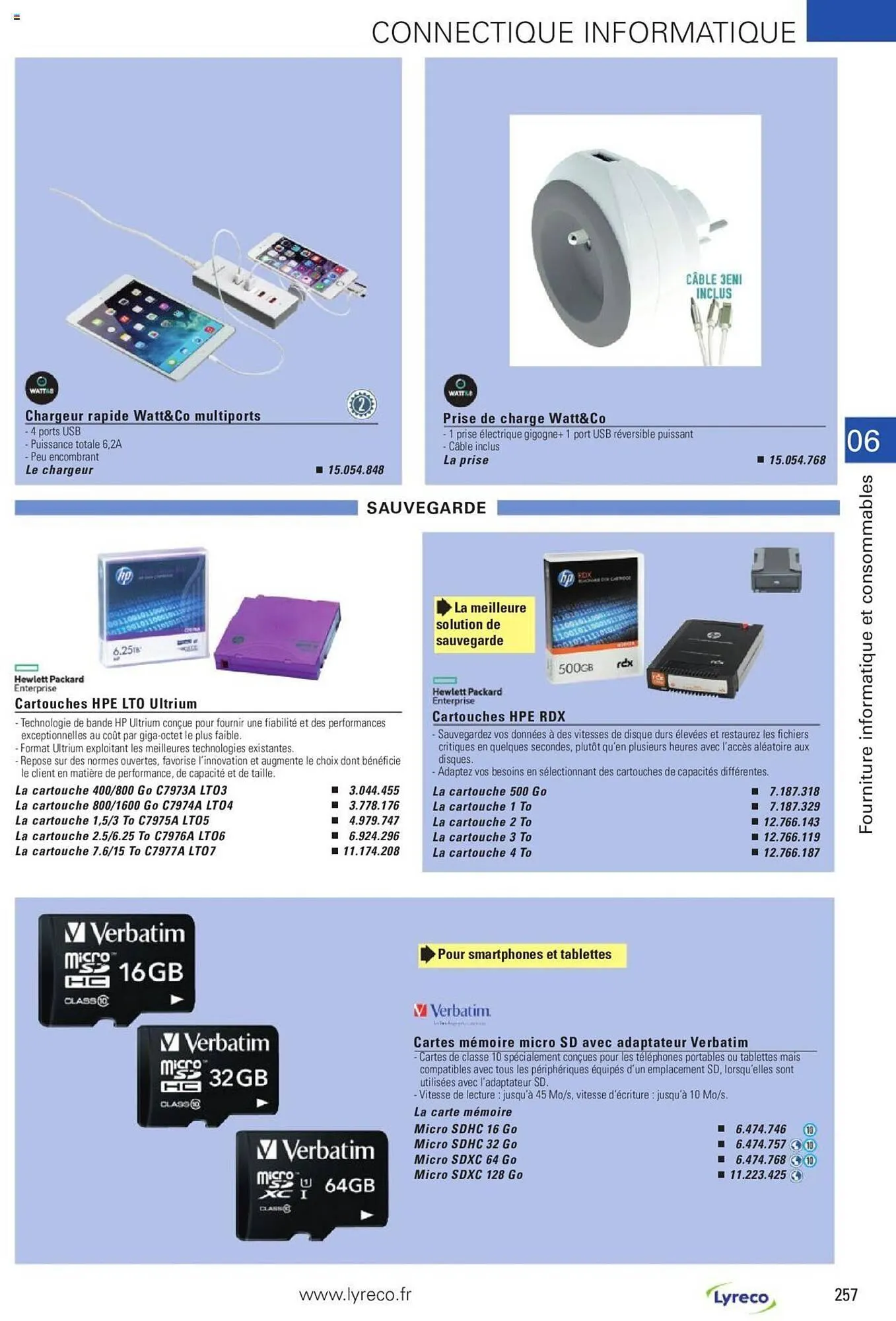 Catalogue Lyreco du 15 mai au 31 décembre 2023 - Catalogue page 257