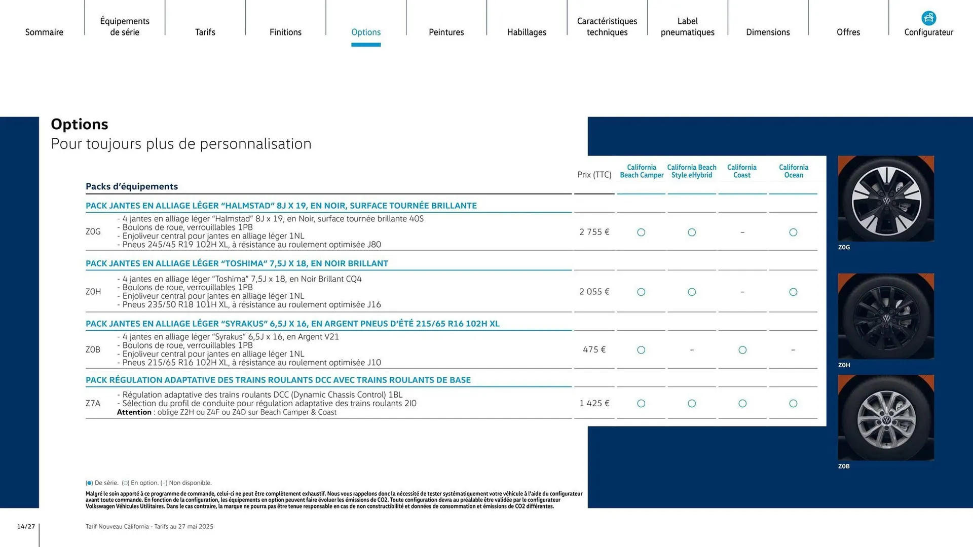 Catalogue Volkswagen du 7 août au 31 mars 2026 - Catalogue page 14