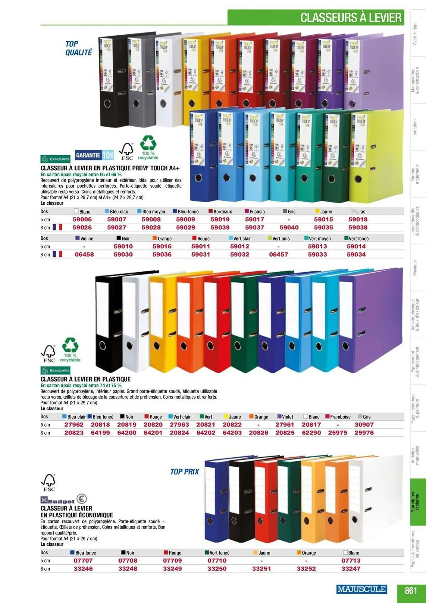 Catalogue Majuscule du 5 mars au 31 décembre 2025 - Catalogue page 885