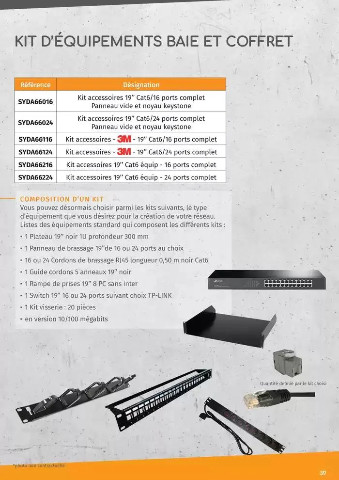 Gamme Cable Reseaux L2S 2025 du 14 janvier au 31 décembre 2025 - Catalogue page 39