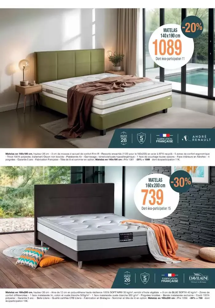 Jusqu'à -30% sur une sélectiond'articles désignés en magasin du 12 février au 15 mars 2025 - Catalogue page 5