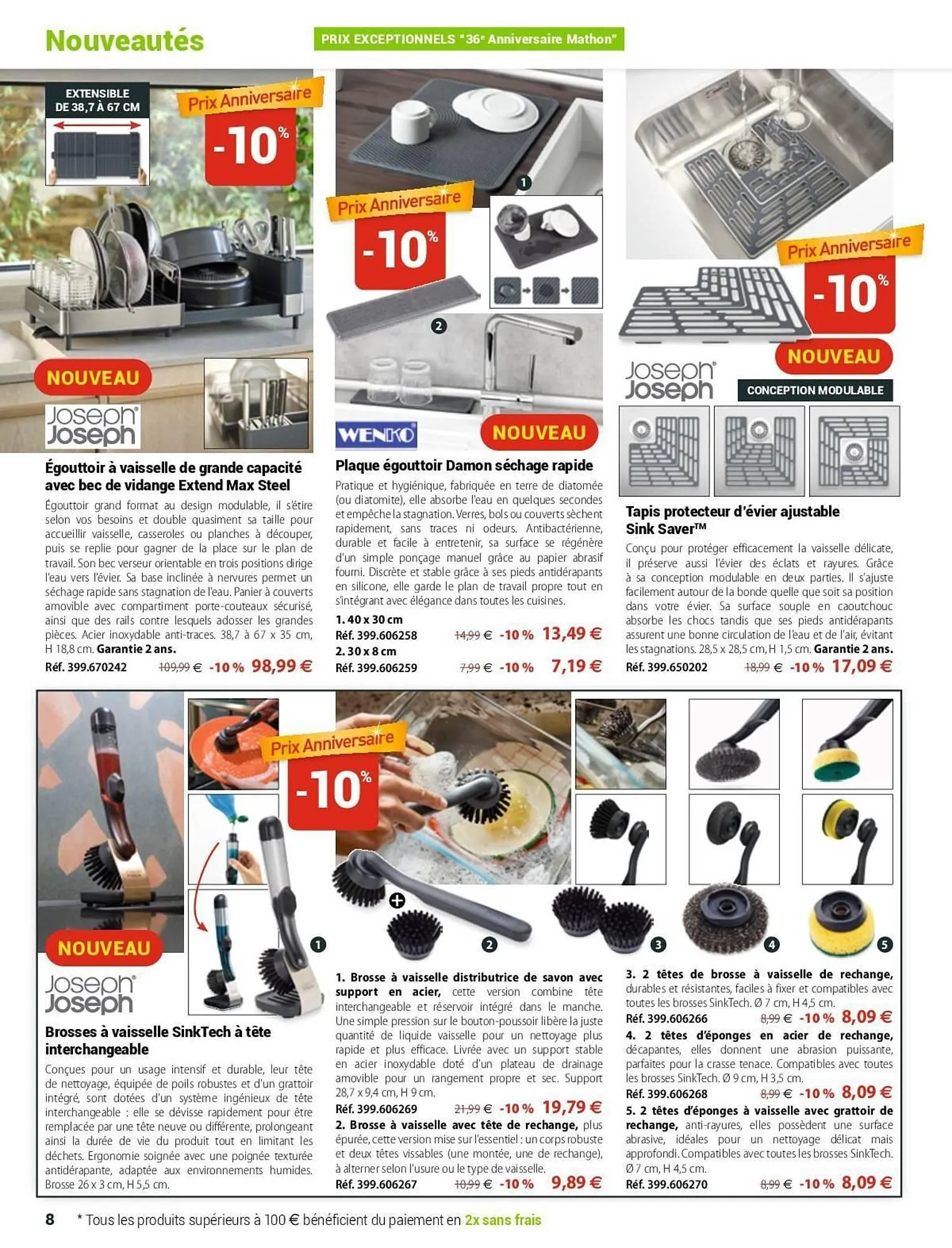 Catalogue Mathon du 12 septembre au 31 décembre 2025 - Catalogue page 8