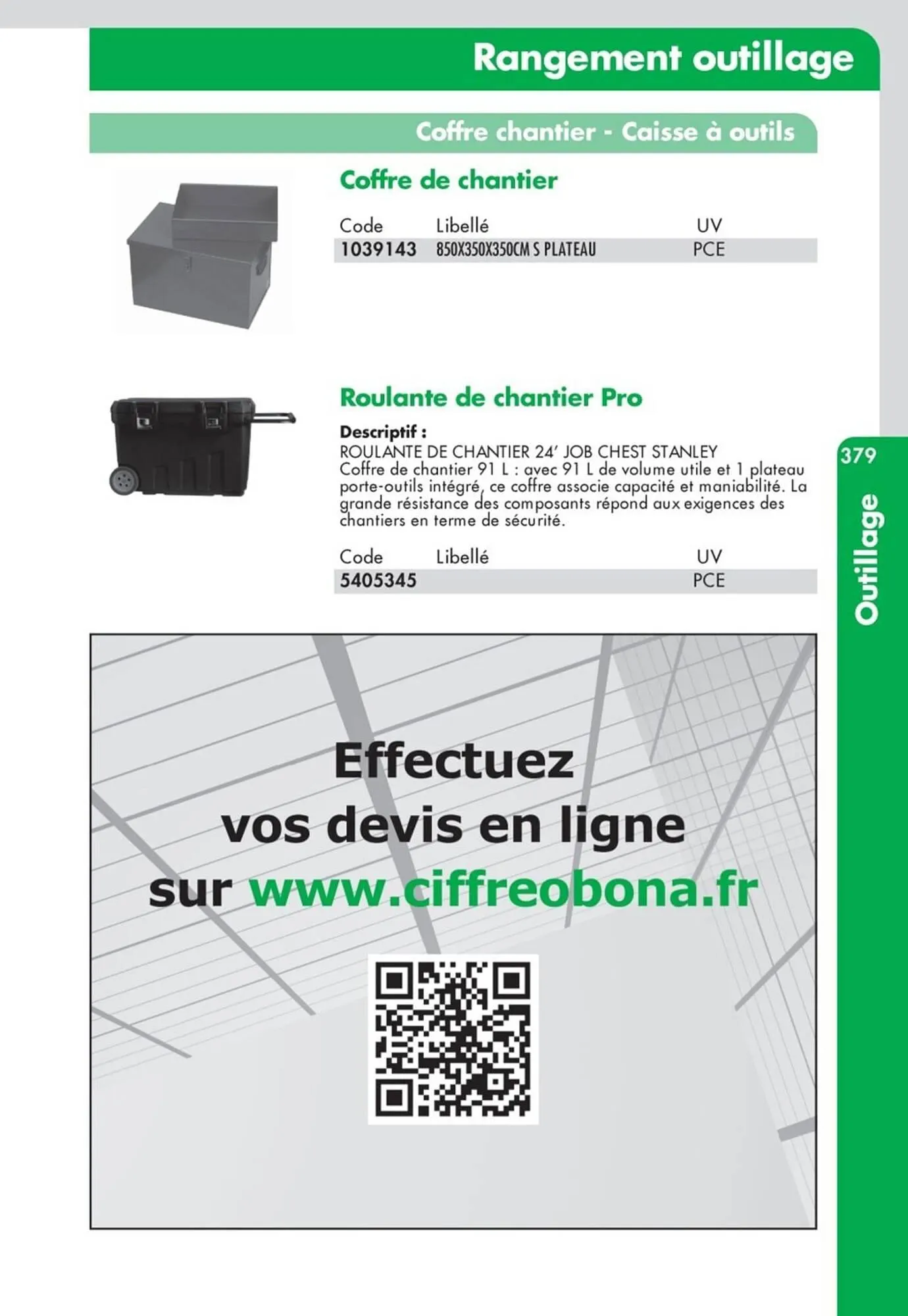 Catalogue Ciffréo Bona du 19 mars au 31 décembre 2025 - Catalogue page 260