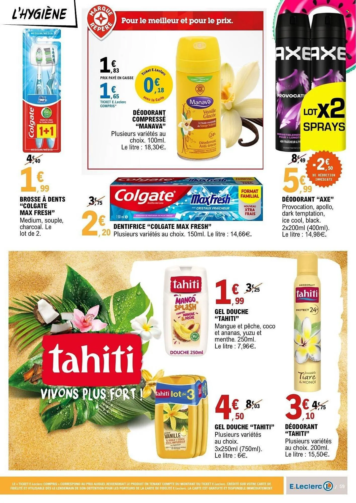 Catalogue E.Leclerc du 24 février au 8 mars 2026 - Catalogue page 59